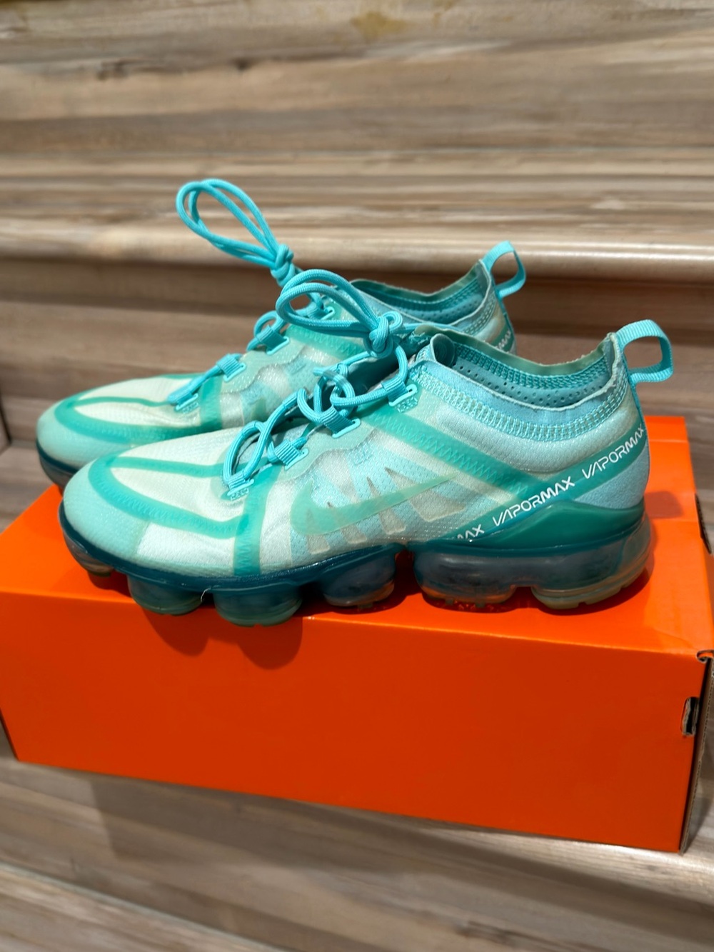 Nike Women's VaporMax Flyknit — Teal